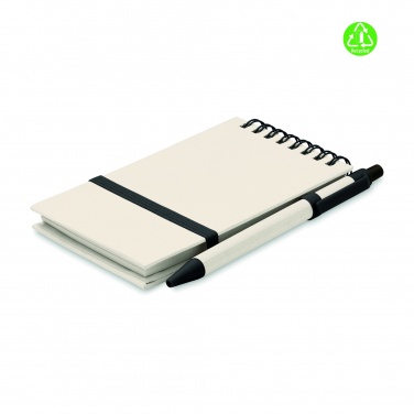 Logotrade promotional merchandise picture of: A6 milk carton notebook set