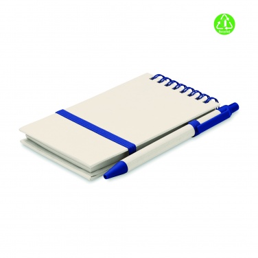 Logo trade promotional giveaways image of: A6 milk carton notebook set