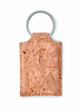 Logotrade business gifts photo of: Rectangular cork key ring Imatra