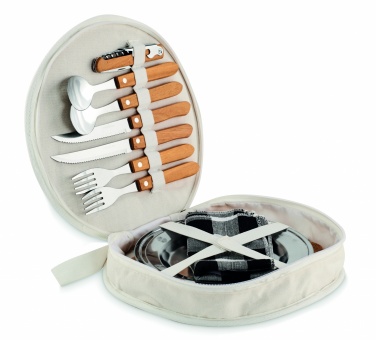 Logo trade promotional products picture of: Picnic 2 person set in pouch