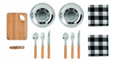 Logotrade promotional product image of: Picnic 2 person set in pouch