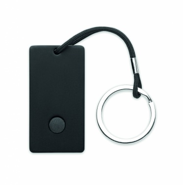 Logo trade corporate gifts image of: Key finder device in bamboo