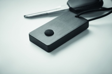 Logo trade corporate gift photo of: Key finder device in bamboo