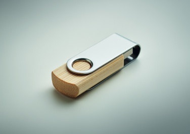 Logo trade promotional items image of: Techmate bamboo USB 16GB       MO6898-40