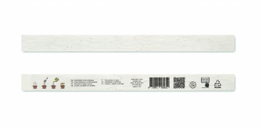 Logotrade advertising products photo of: Sheet of seed paper wristbands