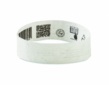Logo trade promotional giveaway photo of: Sheet of seed paper wristbands