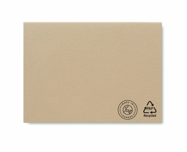 Logotrade promotional gift picture of: Recycled paper memo block