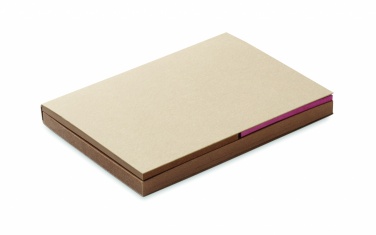 Logo trade promotional gift photo of: Recycled paper memo set