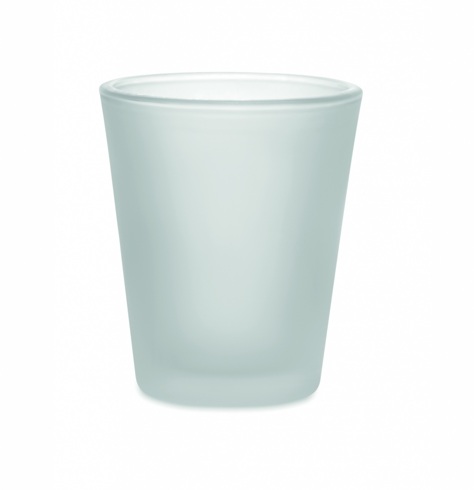 Logo trade promotional gifts picture of: Sublimation shot glass 44ml