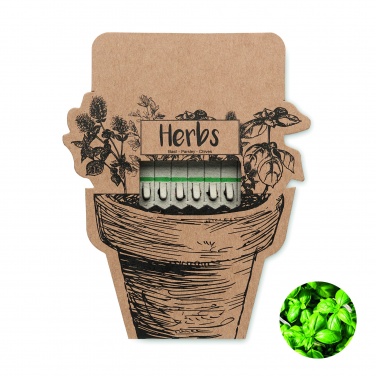 Logo trade promotional items image of: Herb seeds sticks