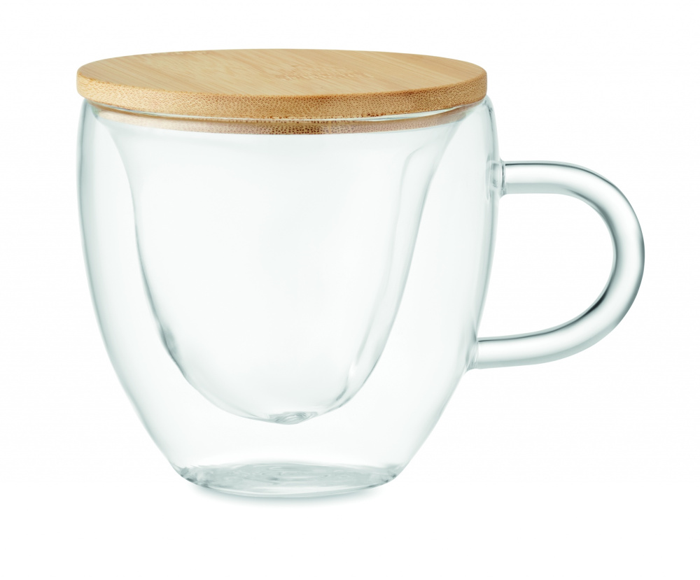Logotrade corporate gift picture of: Double wall borosilicate glass
