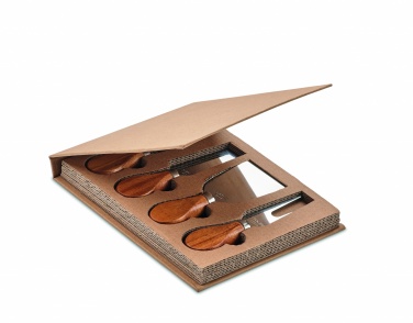 Logotrade promotional merchandise image of: Set of 4 cheese knives