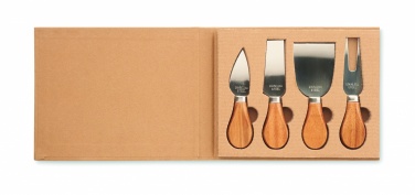 Logotrade advertising product image of: Set of 4 cheese knives