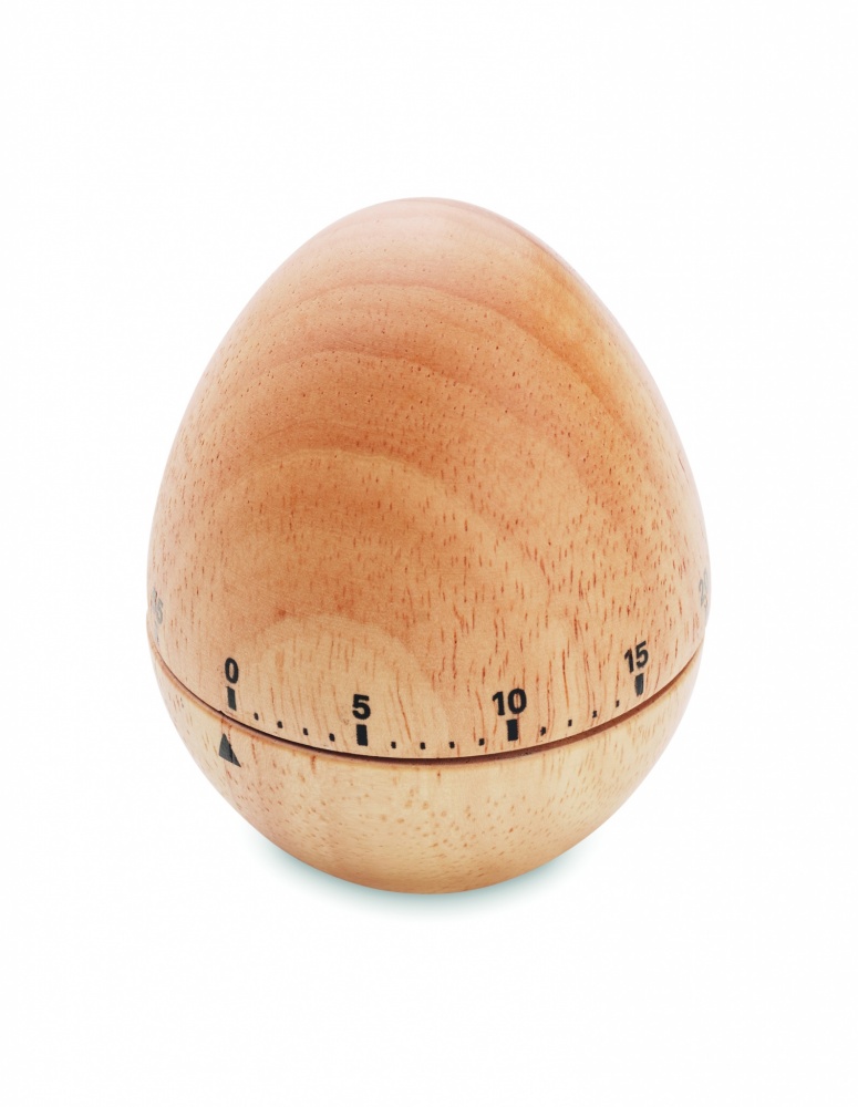 Logo trade corporate gifts image of: Pine wood egg timer