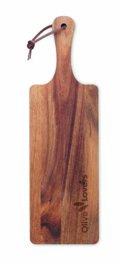 Logo trade promotional gifts image of: Acacia wood serving board
