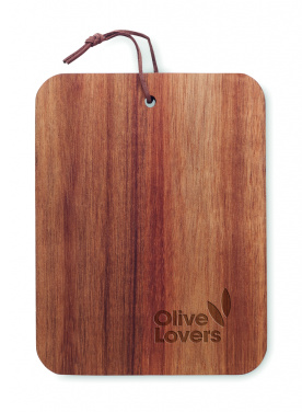 Logo trade promotional gifts image of: Acacia wood cutting board