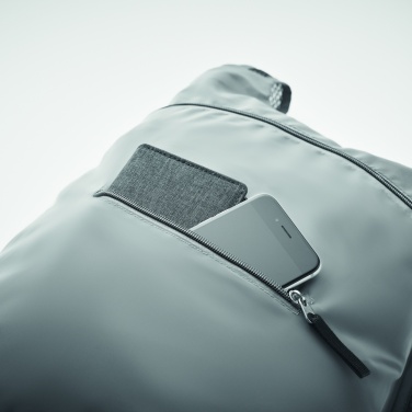 Logo trade promotional giveaways image of: Foldable reflective sports bag