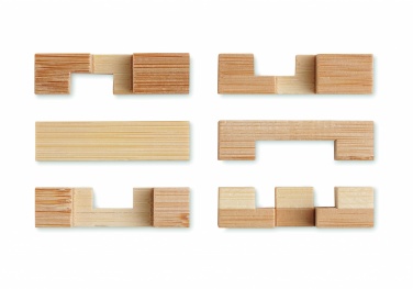 Logotrade promotional products photo of: Bamboo brain teaser puzzle