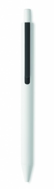 Logo trade promotional gifts picture of: Recycled ABS push button pen