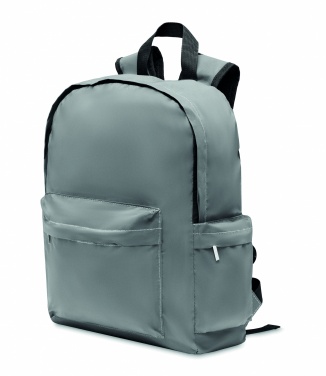 Logo trade promotional merchandise photo of: High reflective backpack 190T