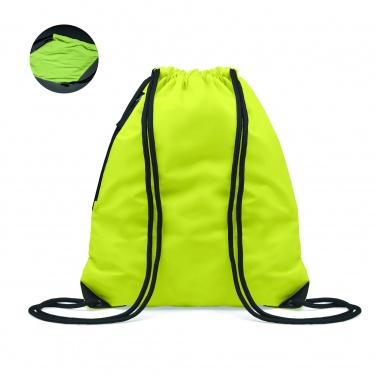 Logo trade promotional products image of: Brightning drawstring bag