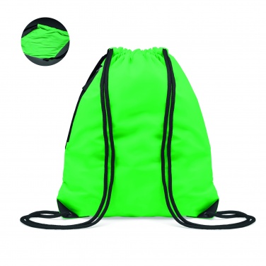 Logo trade promotional gift photo of: Brightning drawstring bag