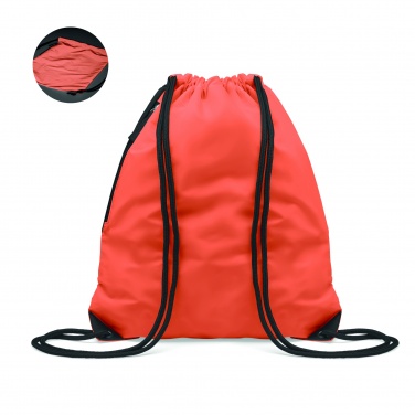 Logo trade promotional merchandise image of: Brightning drawstring bag