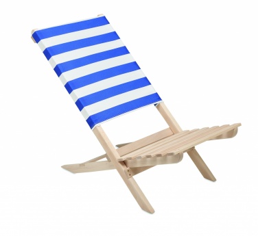 Logotrade promotional items photo of: Foldable wooden beach chair