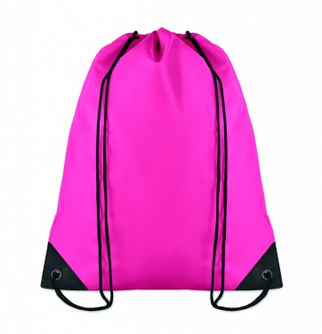 Logo trade corporate gifts picture of: 190T Polyester drawstring bag