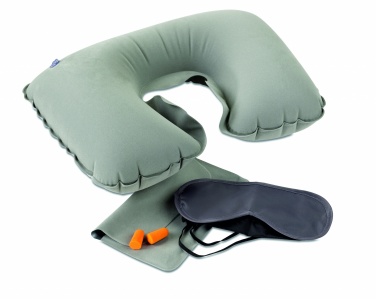 Logo trade advertising products image of: Set w/ pillow eye mask plugs