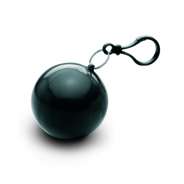 Logo trade promotional merchandise image of: Poncho in round container