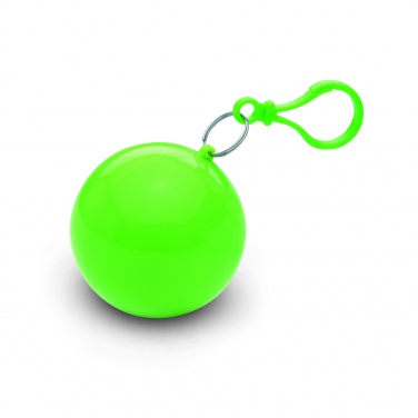 Logo trade promotional giveaways picture of: Poncho in round container