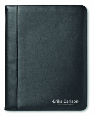 Logotrade promotional merchandise picture of: A4 leather conference folder