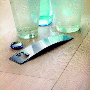 Logo trade promotional products picture of: Stainless steel bottle opener