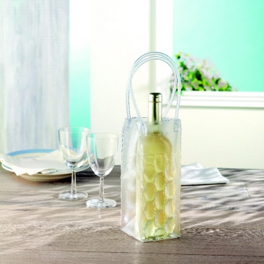 Logo trade promotional gifts picture of: Transparent PVC cooler bag