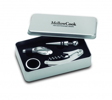 Logotrade promotional merchandise picture of: Wine  set in tin box