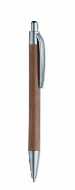 Logo trade corporate gifts picture of: Carton barrel ball pen