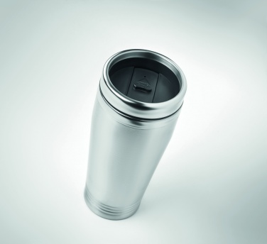 Logo trade corporate gifts picture of: Double wall travel cup 400ml