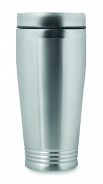 Logo trade corporate gifts image of: Double wall travel cup 400ml