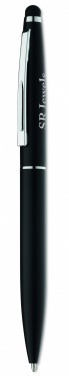 Logotrade promotional product picture of: Twist type pen w stylus top