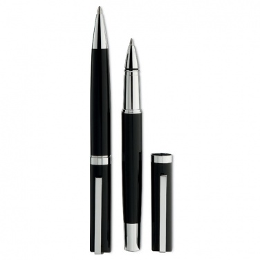 Logo trade promotional items picture of: Pen and roller in paper box