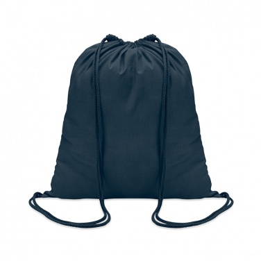 Logo trade business gifts image of: 100gr/m² cotton drawstring bag