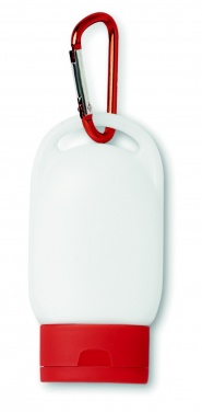 Logo trade promotional gifts image of: 30 ml sunscreen lotion