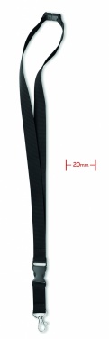Logotrade promotional gifts photo of: Lanyard hook and buckle 20 mm