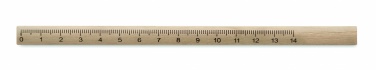 Logo trade promotional products picture of: Carpenters pencil with ruler