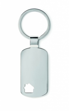 Logotrade corporate gift picture of: Key ring with house detail Jelgava