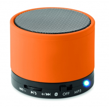 Logotrade promotional giveaways photo of: Round wireless speaker