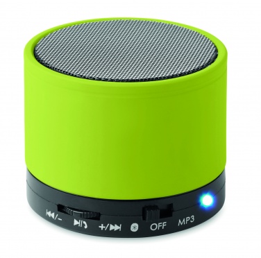 Logotrade promotional products photo of: Round wireless speaker