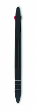 Logotrade promotional merchandise photo of: 3 colour ink pen with stylus