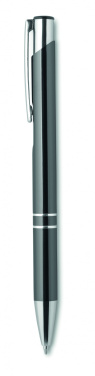 Logotrade business gifts photo of: Push button aluminium pen BERN